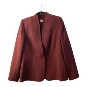Tahari Burgundy Blazer